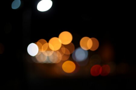 Night view lighting atmosphere photo