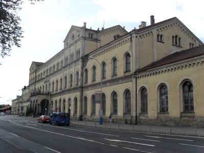 Railway station Teplice Czech photo