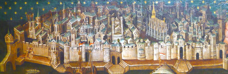 The city of Cologne in 1411