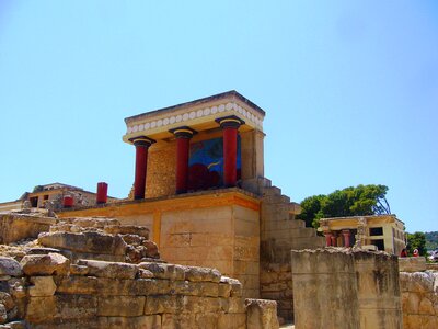 Minoans island of crete greece
