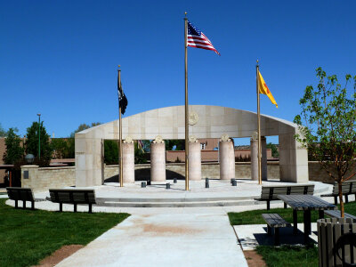 Memorial Monument in Santa Fe, New Mexico photo