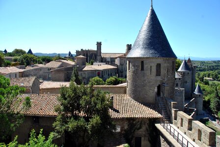 Castle medieval carcassonne