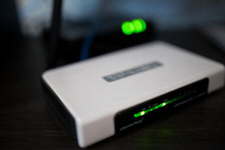 Network router photo