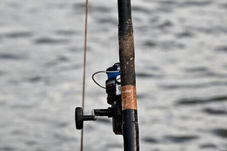 Angler fishing rod sport photo