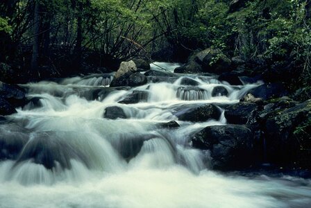 Cascade mountain river