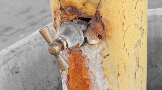 Abandoned faucet metal photo