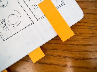 Sketch Wireframe Notes photo