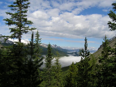 Canadian Rockies Mountain Hiking photo