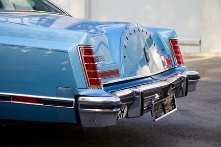 Oldtimer lincoln continental photo