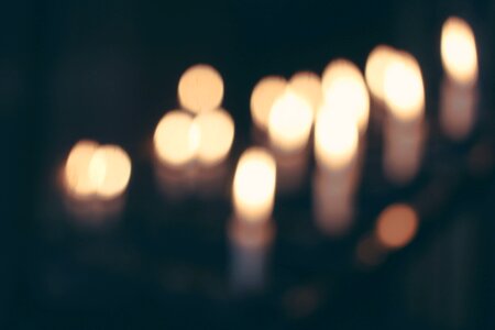 Candlelight candles celebration photo