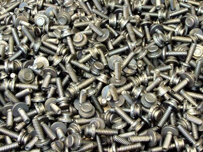 śróby nuts metal