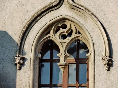 Arabesque gothic window photo