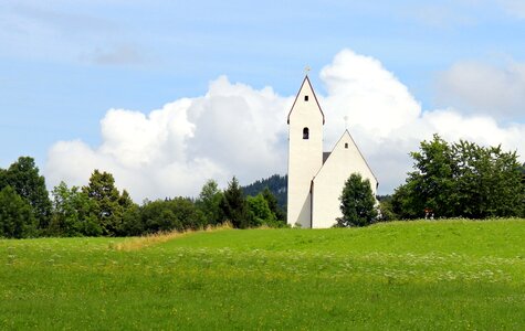 Grain bach landscape chiemgau photo