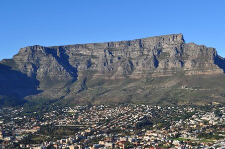 Landscape nature paradise table mountain