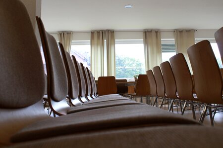 Classroom sit seminar room photo