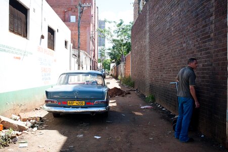 People neighborhood street