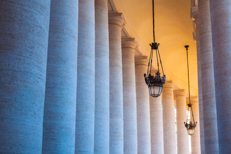 Vatican Columns photo