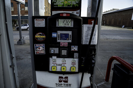 Gas Pump close-up