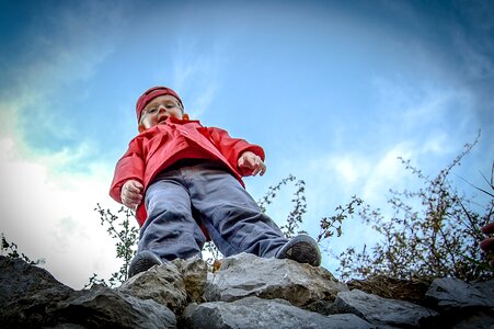 Rocks child small