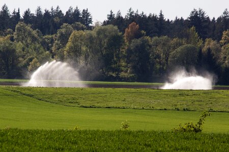 Irrigation artificial agriculture