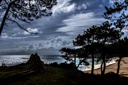 Beach beautiful photo cloud photo