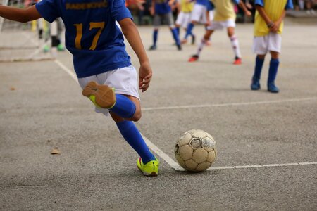 Kick football soccer ball