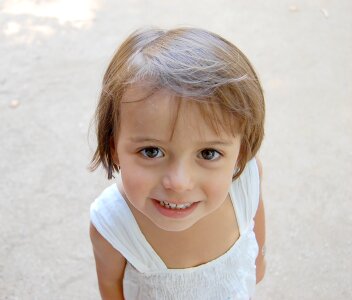 Smiling happy portrait photo