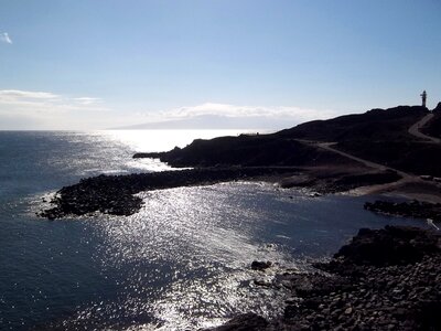 Nature coast line landscape photo