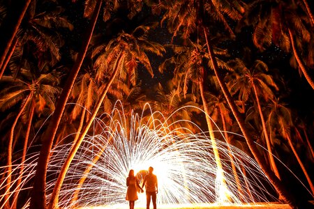 Explosion festival fireworks