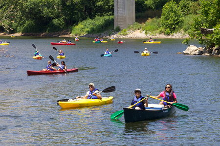 Potomac River paddling photo