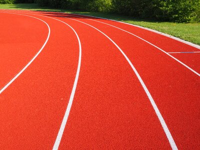 Athletics run race