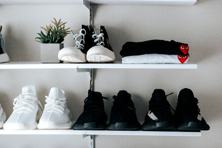 Shoes on Shelves photo