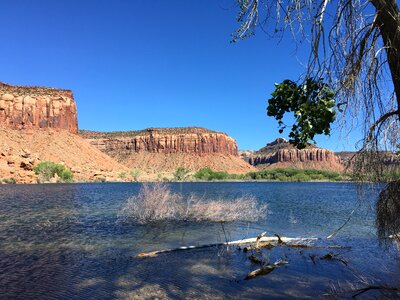 Cathedral Rock with reflections, Sedona, Arizona, USA photo