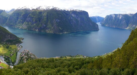 Norway sogne fjord photo