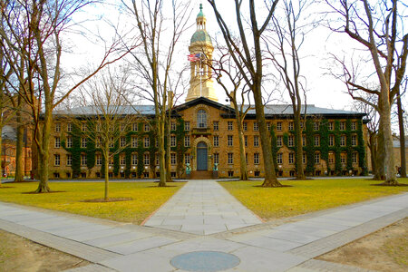 Nassau hall in Princeton, New Jersey