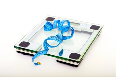 Health tape weight photo