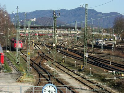 Rails gleise train photo