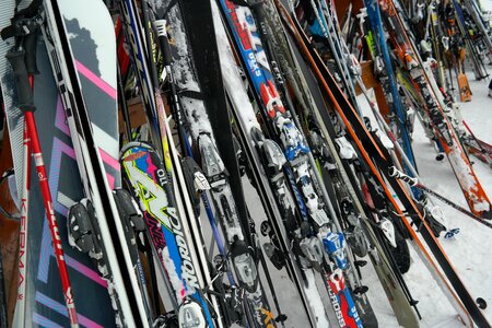 Skiing winter winter sports