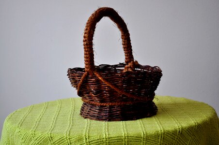Basket decorative handmade