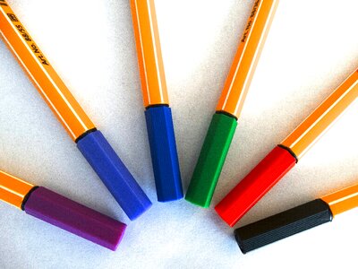 Paint draw colorful