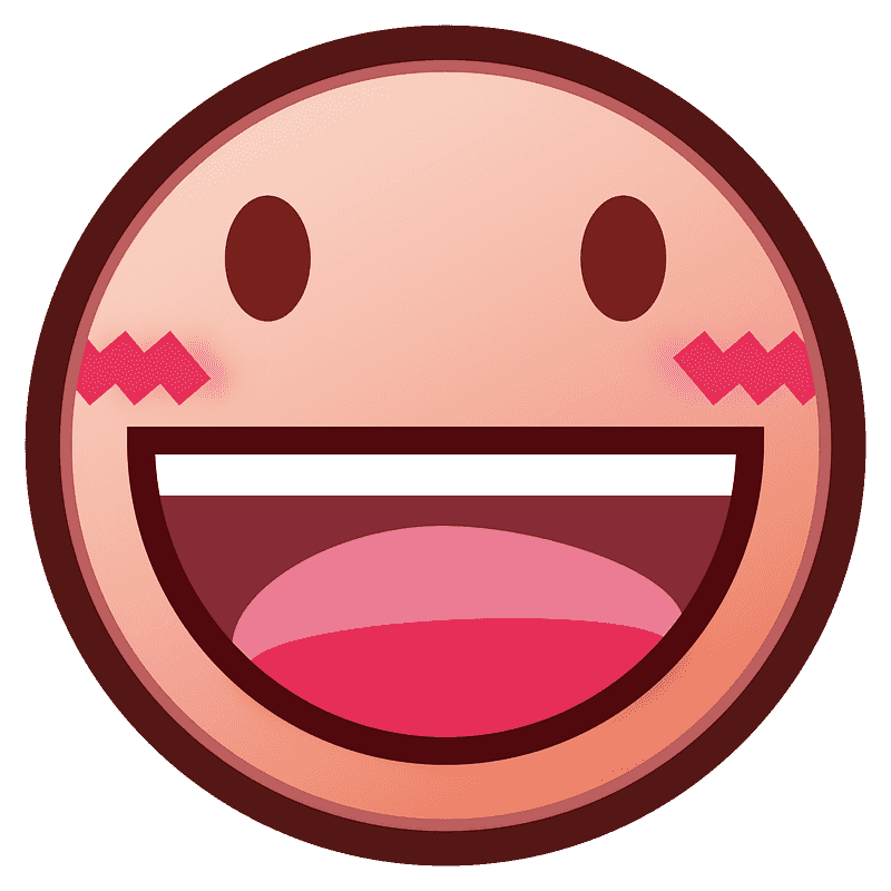 Grinning face