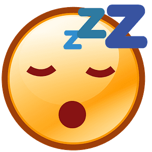 Sleeping face