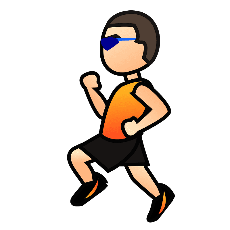 Person running