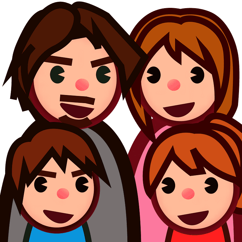 Family: man, woman, boy