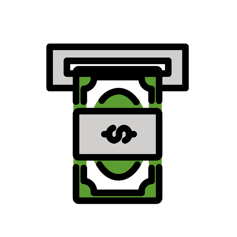 ATM sign