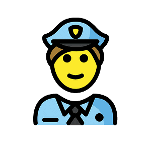 Man police officer