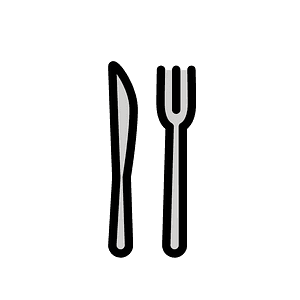 Fork and knife