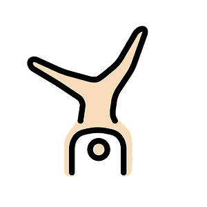 Person cartwheeling