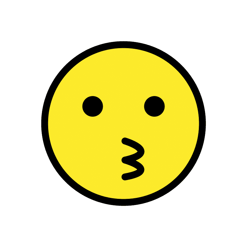 Faccina che bacia