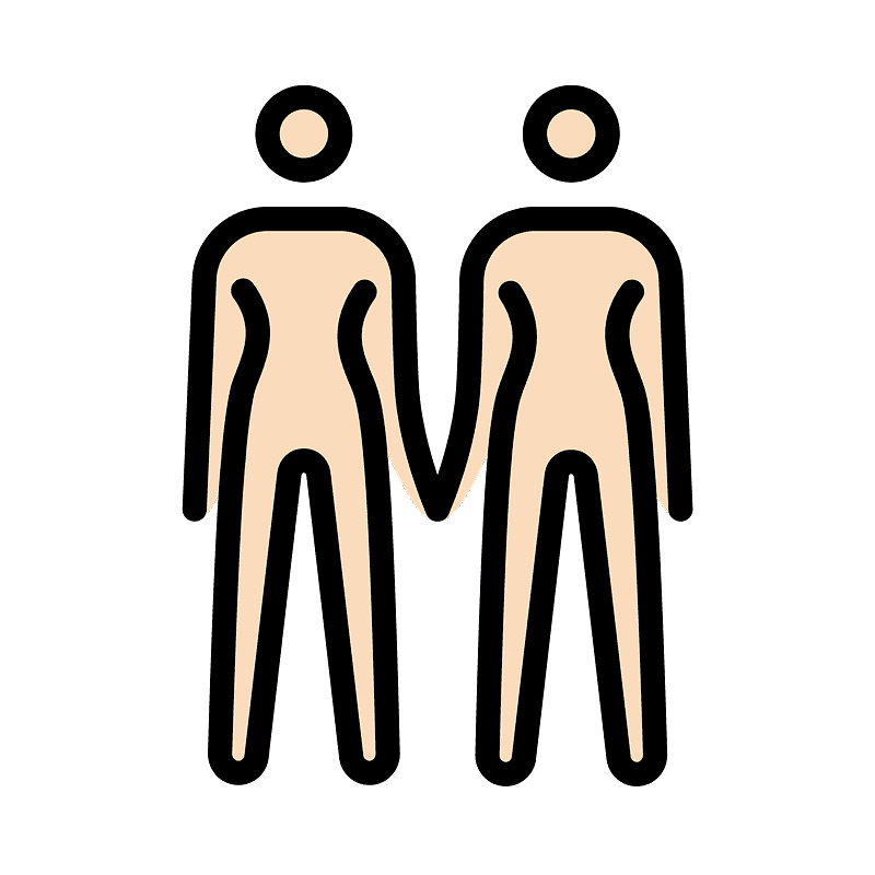 하얀 피부 손을 잡고 있는 두 명의 여자
